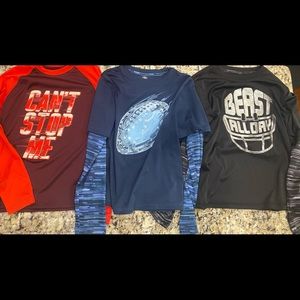 Boys long-sleeved shirt bundle.
